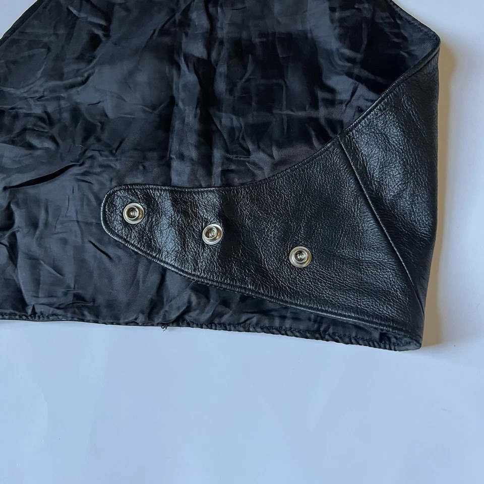 Harley-Davidson Motociclista Cuello Polaina Bandana Bufanda Cuero Hombres Águila Motocicleta Foto 4 de 4