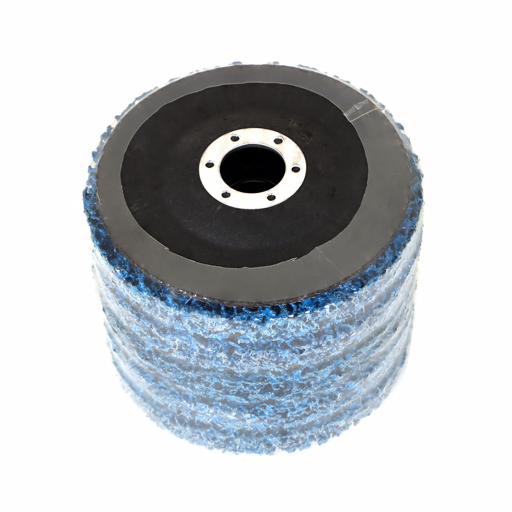 10 PCS 4.5"x 7/8" Blue Strip and Easy Clean Discs Removes Rust Strips Paint