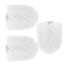3Pcs Plastic Toilet Brush Heads Replacement Toilet Brush Heads for Bathroom UK