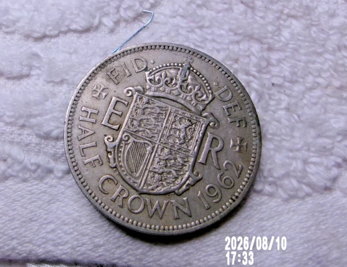 1962 UK Half Crown 