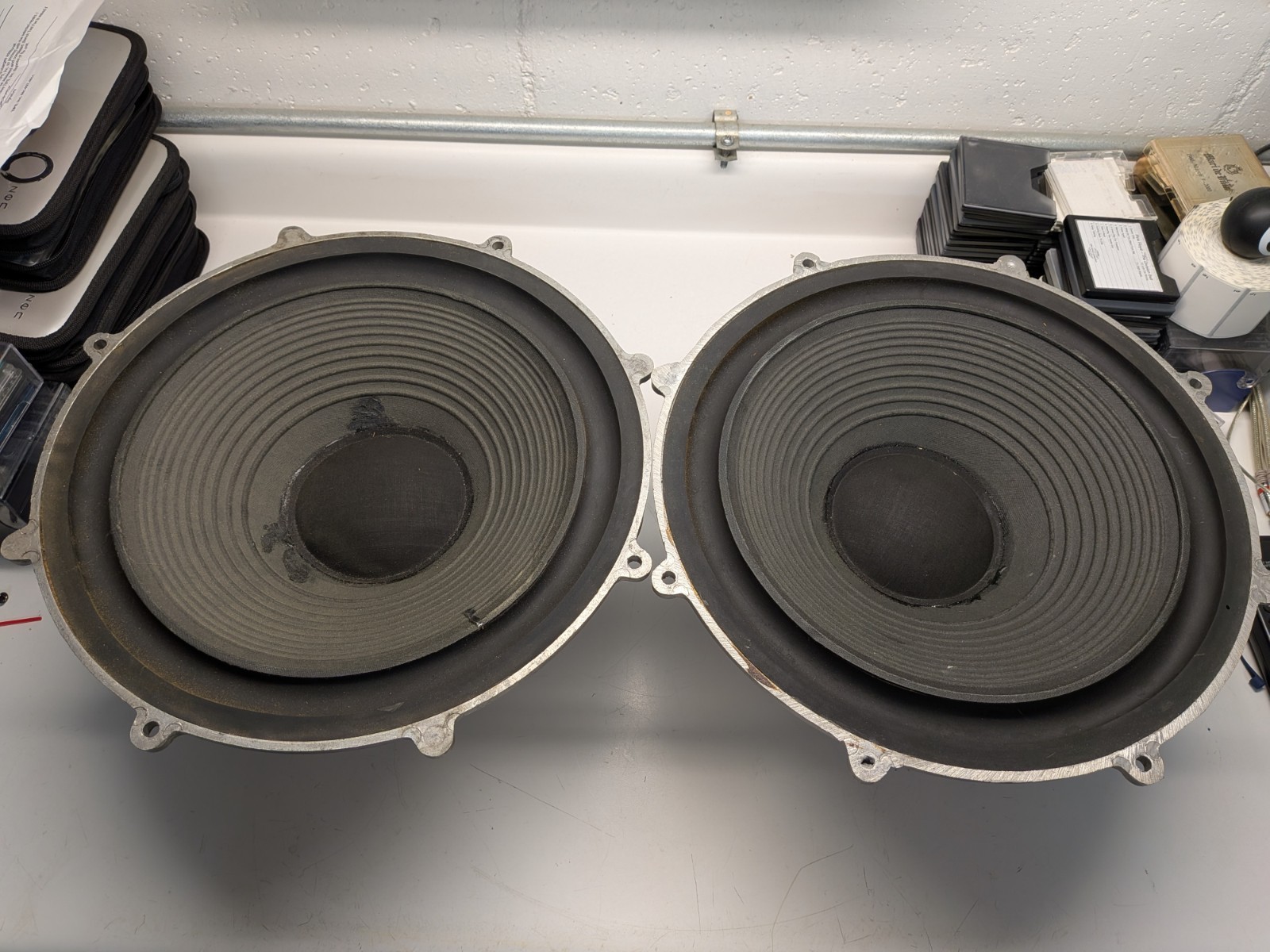 Vintage Wharfedale W70 Speakers Woofers PAIR hard To Find