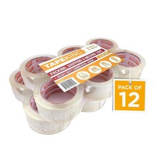 Tape King Clear Packing Tape - 60 Yards Per Roll 12 Rolls - 1.88 Inch Wide...