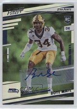 2022 Panini Prestige Rookies Xtra Points Premium Signatures Boye Mafe Auto 10k8