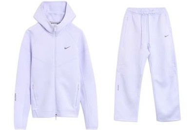 Nike x NOCTA NRG Tech Fleece Kapuzenpullover & Hosen Set Palest Purple/Daybreak