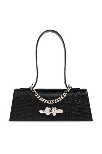Alexander McQueen - Women - Leather shoulder bag - Black