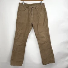 RM Williams 34R Vtg Brown Brushed Cotton Moleskin Pants Made In Australia