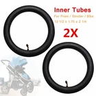 2PCS Chambre 12 1/2 x 1.75 x 2 1/4 Pour HOTA Poussette, Vélo, Trottinette
