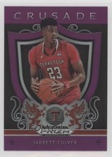 2019-20 Panini Prizm Draft Picks Crusade Purple Prizm Jarrett Culver #83 12g7