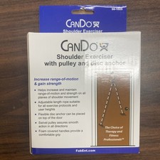 CanDo Overdoor Shoulder Exerciser With Pulley & Disc Anchor Range Of Motion