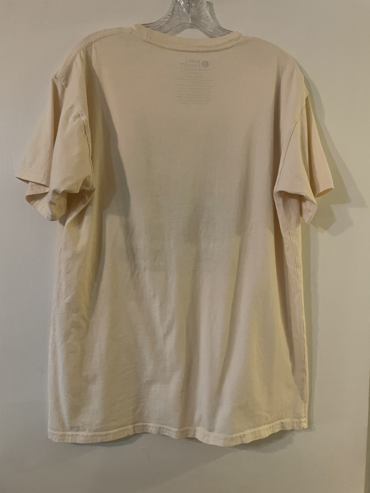 Park Project Feel The Earth Breathe Graphic Tee Tshirt Sz Large L, Off White thumbnail 2