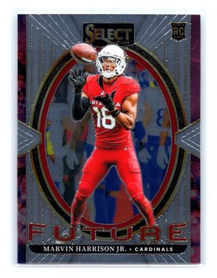 2024 Panini Select Football #6 Marvin Harrison Jr. RC Select Future Cardinals