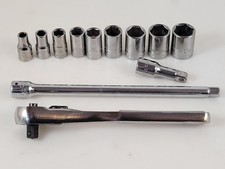 Craftsman 14 Drive Sockets Metric Shallow Inverted S-ae Usa 5-13mm And More Craftsman 14 Drive Sockets Metric Shallow Inverted S-ae Usa 5-13mm And More