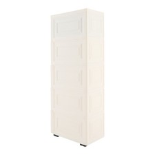 6 Drawers Bathroom Organizer Storage Cabinet Narrow Slim Storage Drawers Cabinet