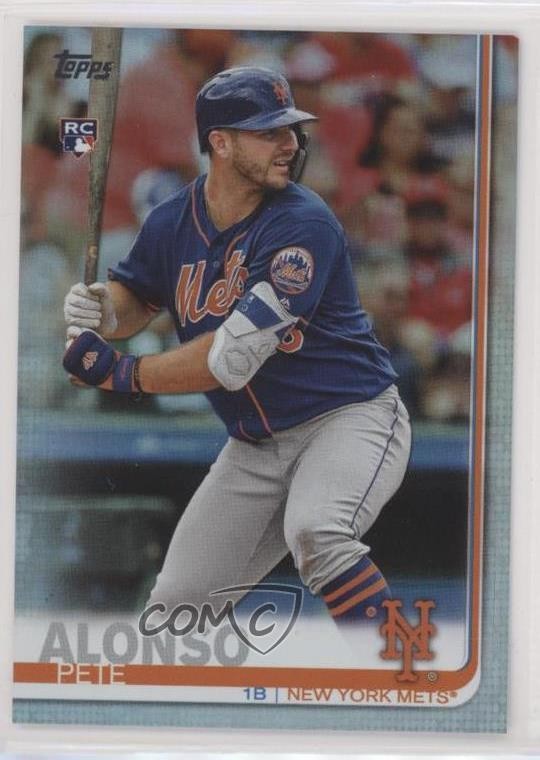 2019 Topps Rainbow Foil Pete Alonso #475 ds4