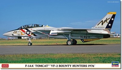 Hasegawa F-14A TOMCAT VF-2 BOUNTY HUNTERS 1976 KIT 1:72