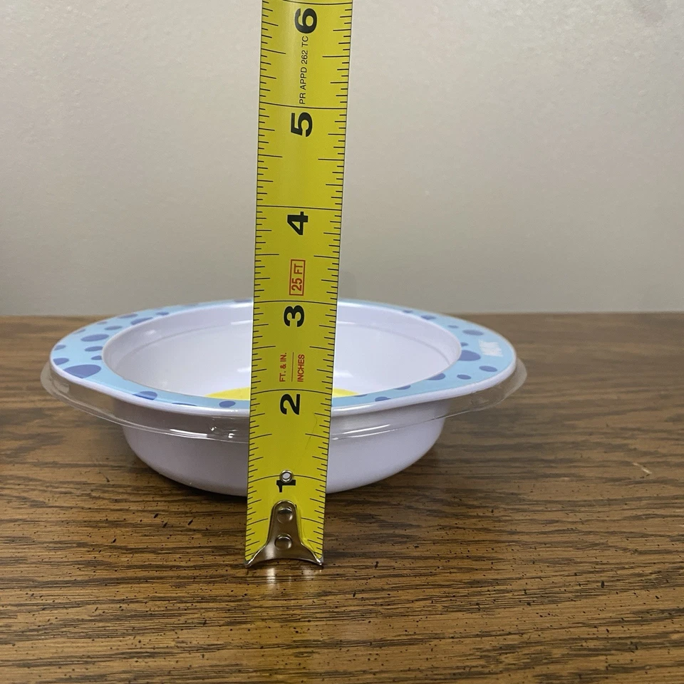 ¡Nuevo!  Blue’s Clues Bowl, Dead Stock, Nick JR Nickelodeon Nuk Nuevo Niño Pequeño Foto 4 de 4