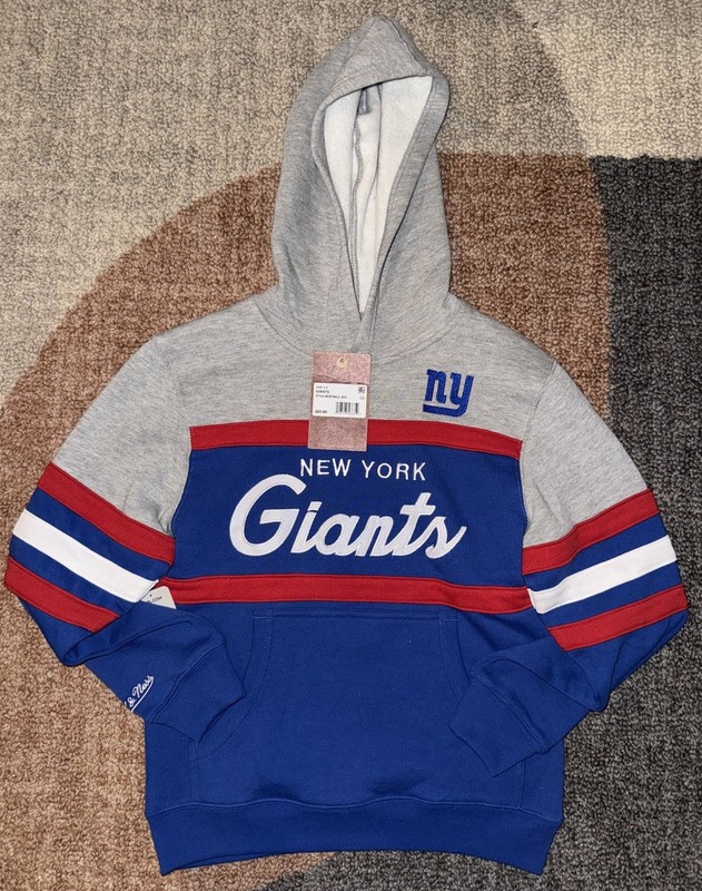 NFL Mithell&Ness New York Giants S-8 Hoodie W@W l@@k