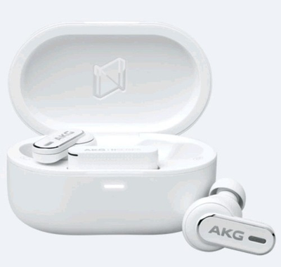 #ad New Harman AKG N5 HYBRID Earbuds Noise Cancelling Wireless Earphones White $139.99