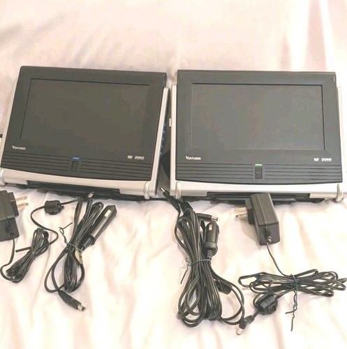 Venturer Portable Dual Screen DVD Player Model PVS62911 w/ Case And Accessories. - Afbeelding 8 van 10