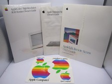 Vintage SEALED software AppleTalk Remote Access, Apple Color, Keyboard, Stickers