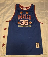 Vintage Y2K Fubu Platinum Harlem Globetrotters stitched Lemon basketball jersey