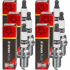 6x CHAMPION Zündkerzen Platin für Suzuki Swift IV FZ NZ 1.2 Alto GF 1.0 EX
