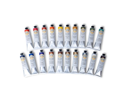#ad Complete Natural Acrylik Paint Set 20 Colors 2oz Plant amp; Water Based ... $347.94