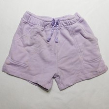 Members Mark Girls Shorts Size 6 Purple Fleece Lounge Everyday Playwear Set