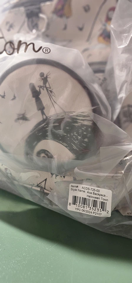 Petunia Pickle Bottom Ace Backpack Halloween Town With Changing Pad - Image 2 of 4