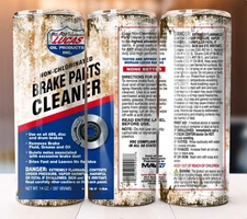 Cleaner Blue White Design Cup Mug 20 oz Stainless Steel Personalized Custom