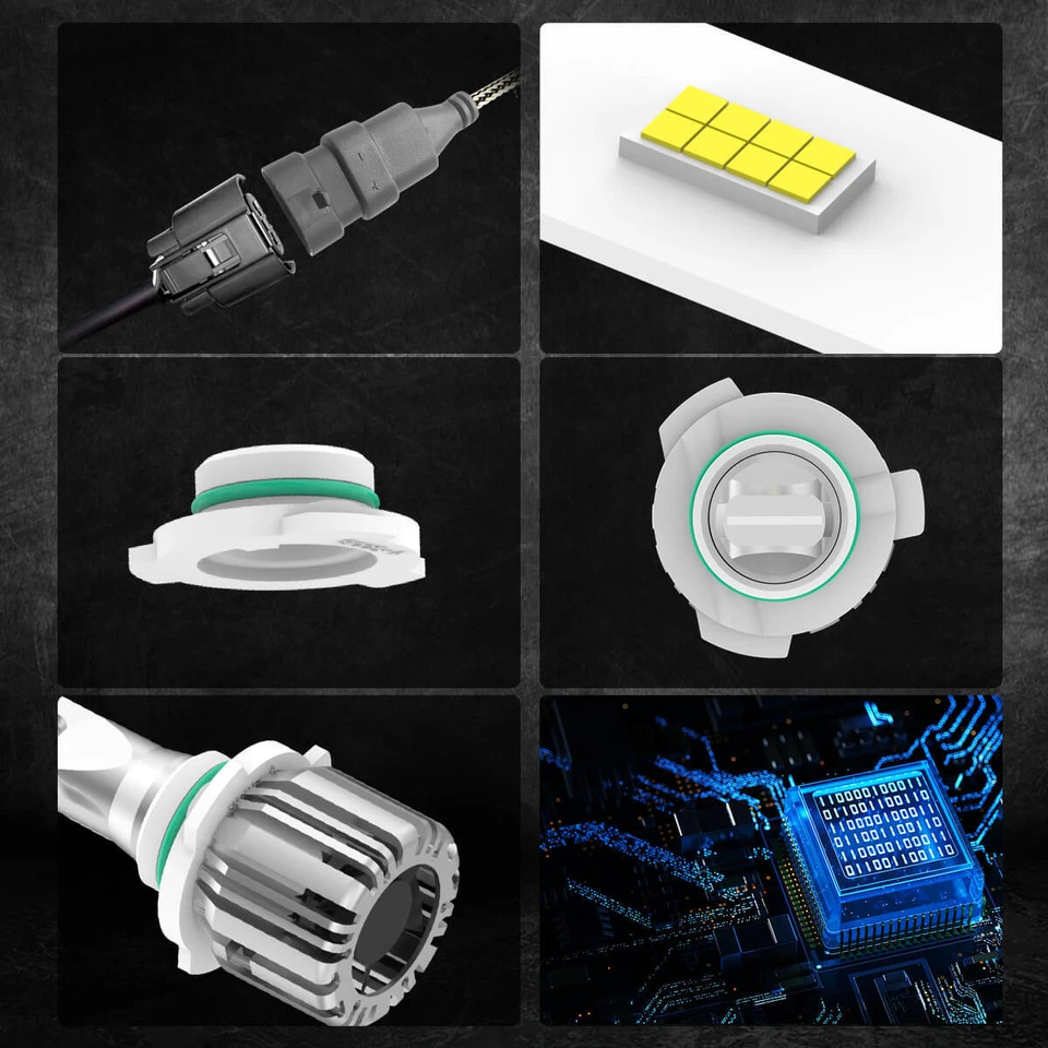 Kits de conversión de bombillas antiniebla LED 9006 HB4 para Lexus LS460 2007-2012 Foto 4 de 4