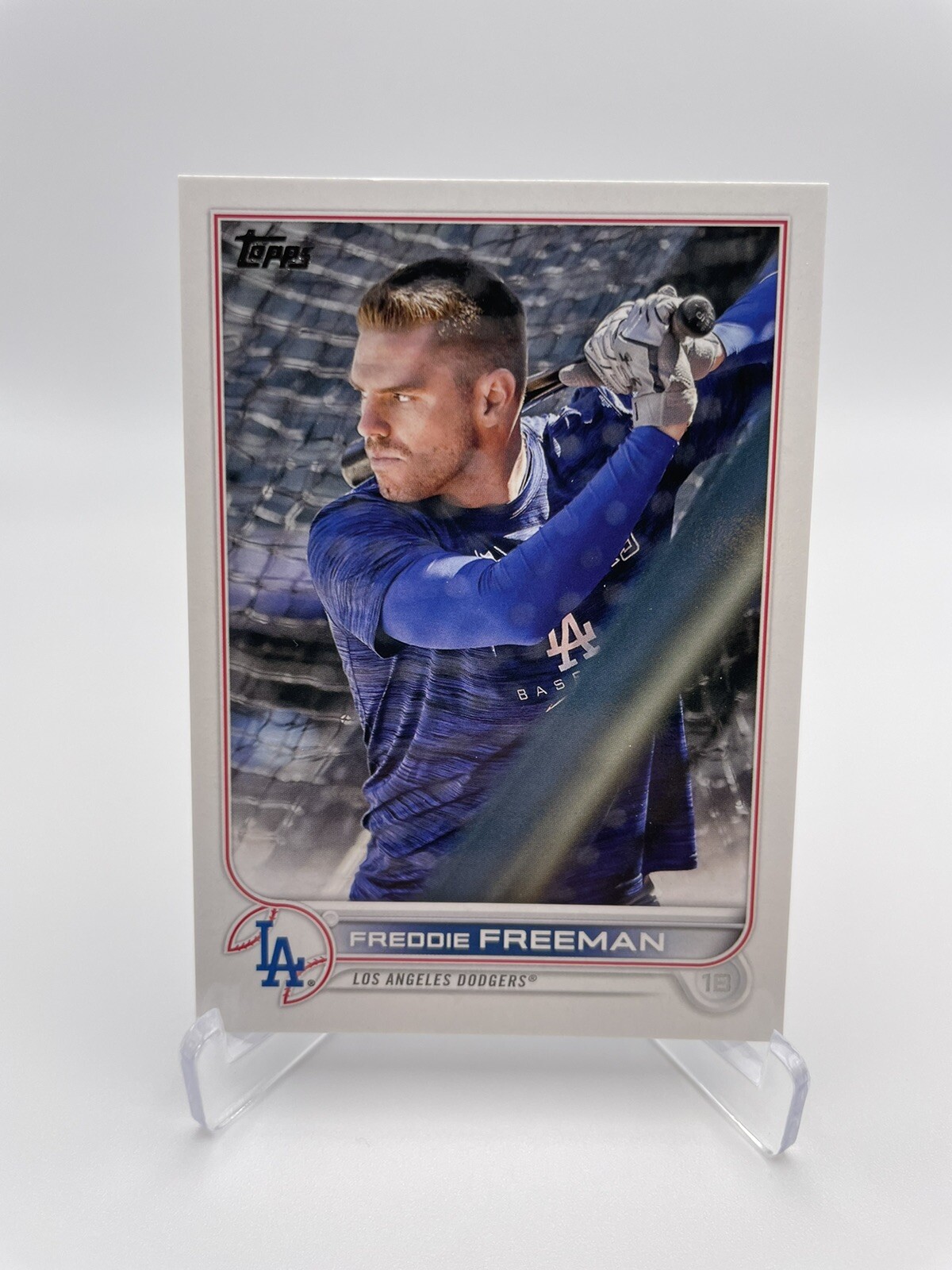 2022 Topps Update Freddie Freeman #US330 SSP Image Variation LA Dodgers