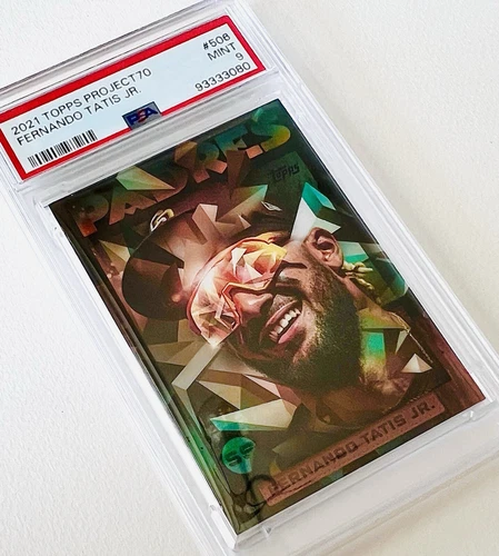 2021 Topps Project 70 Fernando Tatis Jr. By Mikael B. #506 PSA 9 🔥PSA Low Pop
