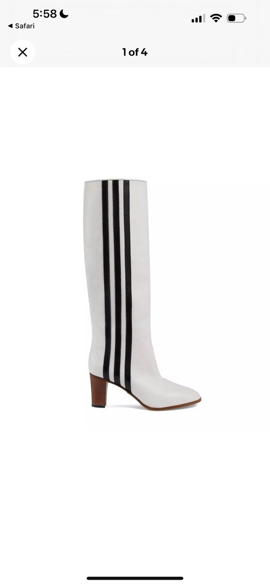 Gucci x Adidas Knee High Boots | eBay