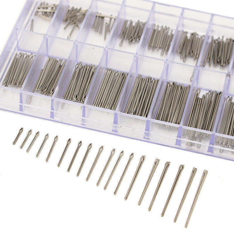360PCS Stainless Steel Watch Pins Assortment for Wrist Watch Band