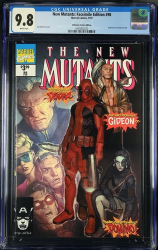 NEW MUTANTS #98 CGC 9.8 FACSIMILE EDITION Unknown Comics 9/19 Reprints Graded