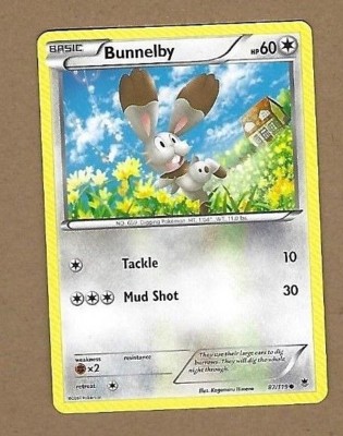 bunnelby pokemon card 092/066 SAR Mela sv4k