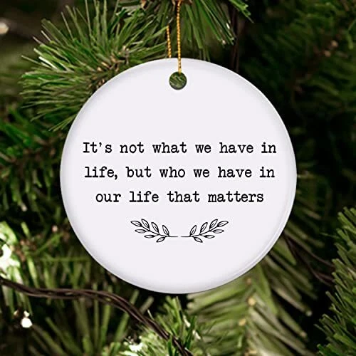 2024 Christmas Ornament, Christmas Tree Decoration Indoor, Outdoor In Our Life - Picture 5 of 7