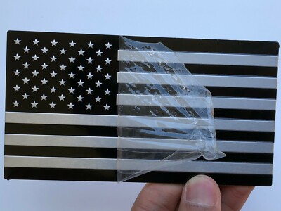 2 Pack TWO Alumnum USA Amercan Flag Metal Emblem Stcker Decal Car Auto Bke - Etsy