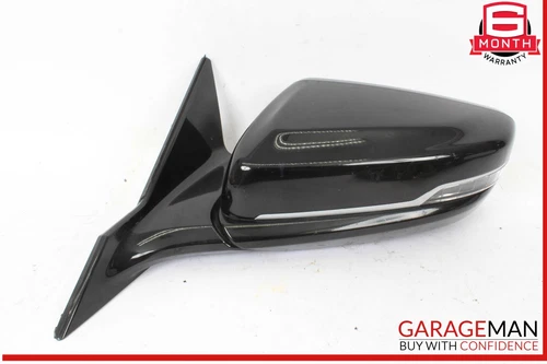 14-19 Cadillac CTS V-Sport Front Left Side Door Rear View Mirror Black OEM