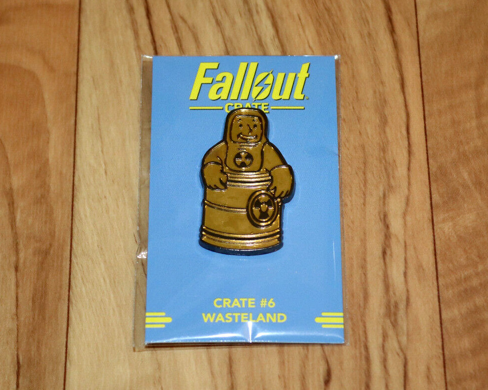 Fallout 4 76 2 3 New Vegas Crate # 6 Wasteland Pin