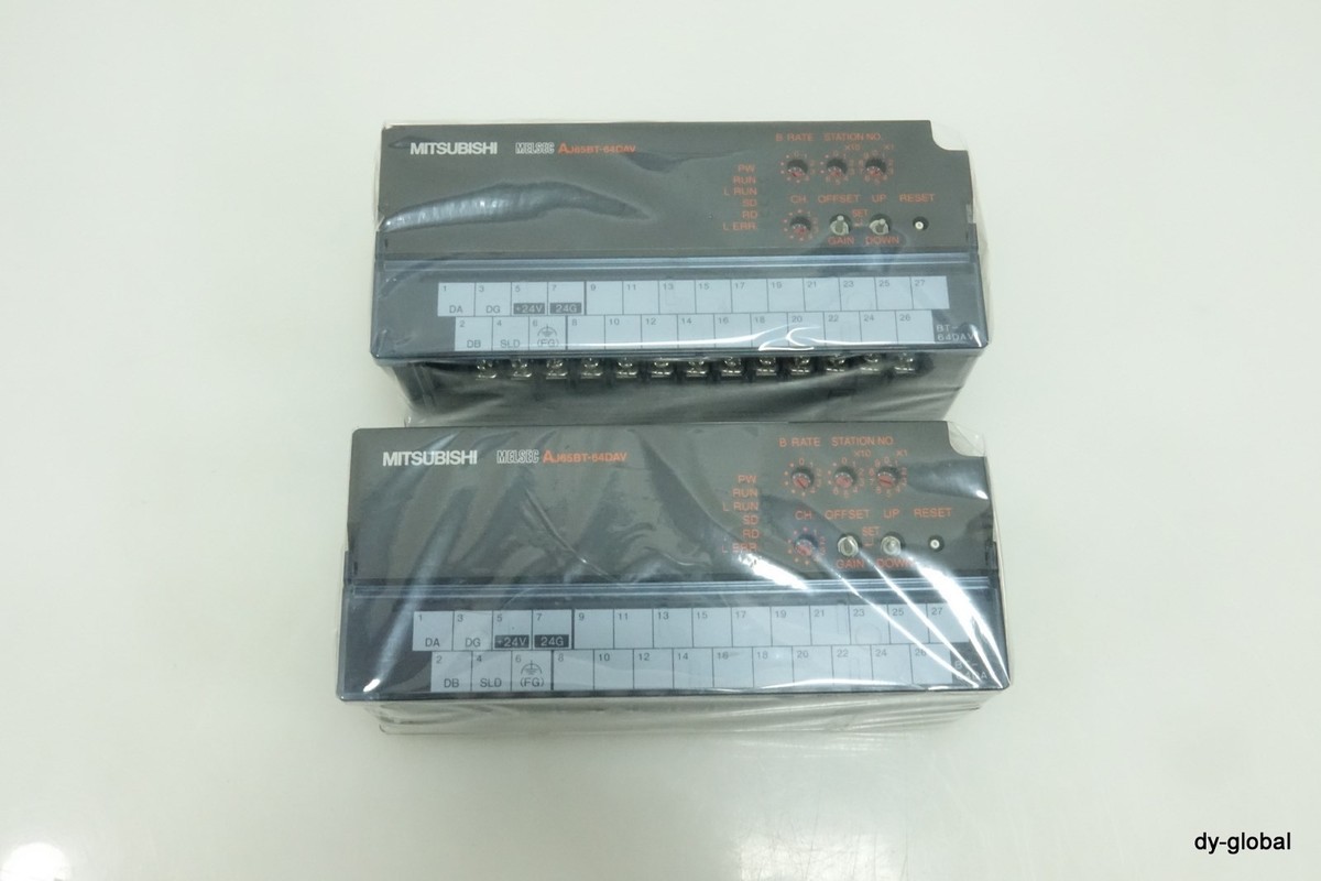 NNB MITSUBISHI AJ65BT-64DAV D/A CONVERTER UNIT CC-Link PLC-I NNB MITSUBISHI AJ65BT-64DAV D/A CONVERTER UNIT CC-Link PLC-I