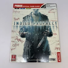 Indigo Prophecy Strategy Guide Prima 2005 - PC PS2 XBOX