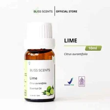 BLISS SCENTS Lime Essential Oil Aromatherapy Therapeutic Grade