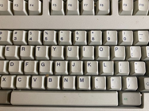 Genuine OEM IBM Model M2 Keycaps for Missing "Clicky" Keyboard-Keys and springs. - Picture 2 of 13