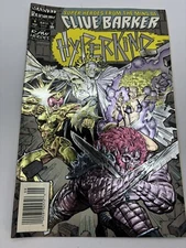 Hyperkind #1 Comic Marvel 1993 Newsstand Silver Foil Clive Barker Fred Burke HTF