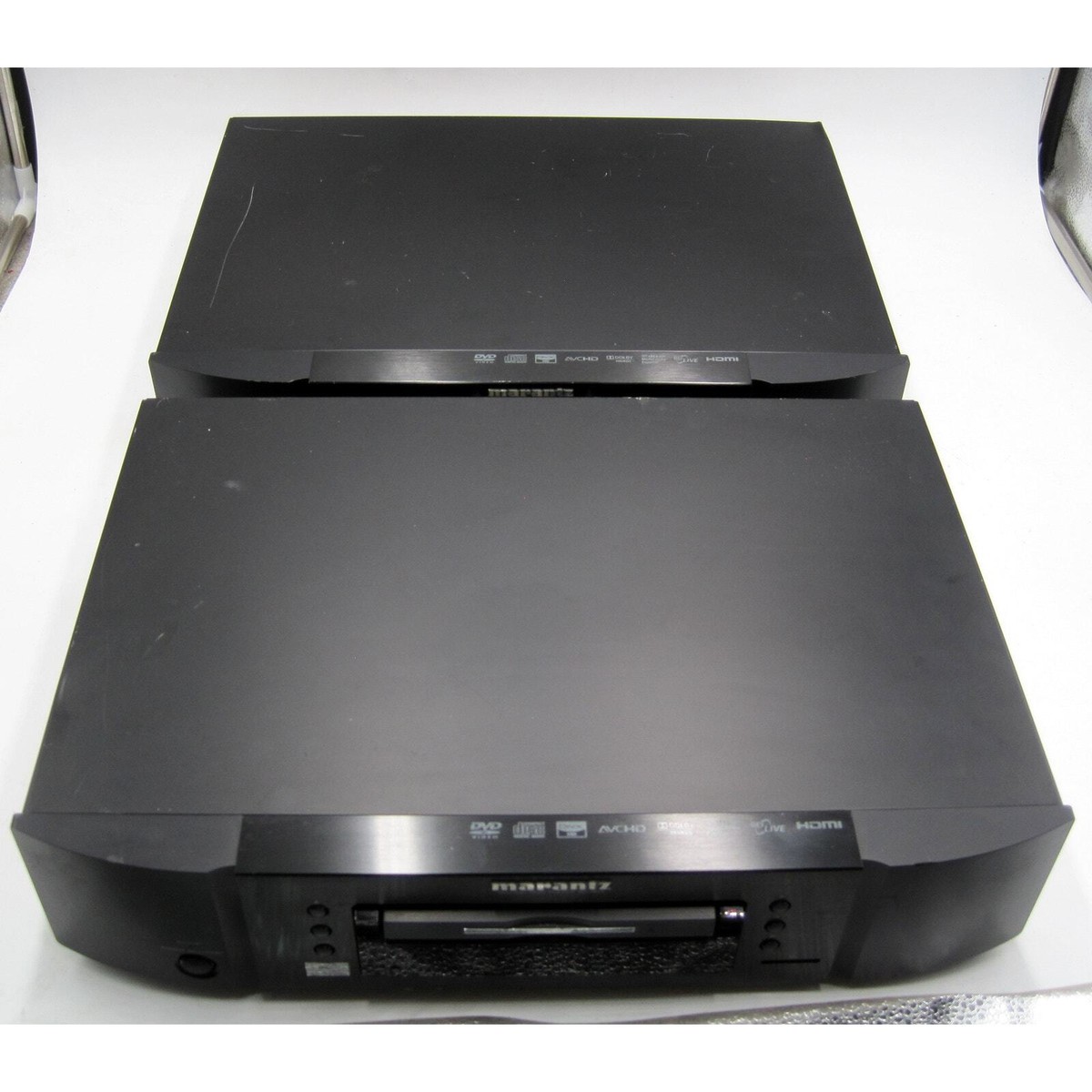 Set of 2 - NON-WORKING Marantz BD7004 Single Disc Blu-ray, DVD, CD