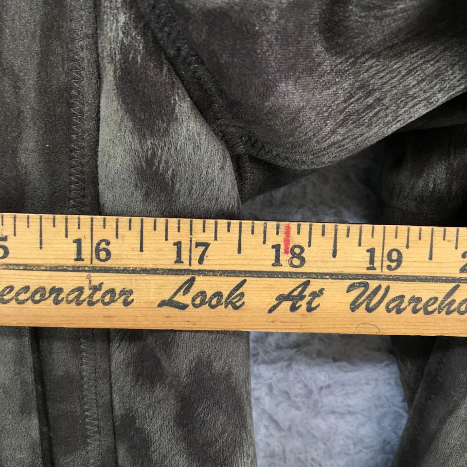 Chaqueta chaquetón Elietahari para mujer XS marrón oliva estampado animal manga 3/4 muescas Foto 4 de 4