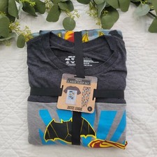 NWT Target Justice League Mens Sleep Set Fleece Pants T-Shirt S M L XL Christmas