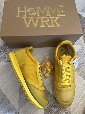 SAUCONY X HOMMEWRK TRINIDAD JAMES JAZZ 81 S70605 Lunch Box Yellow